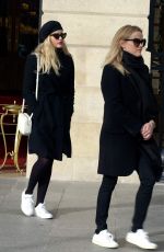 REESE WITHERSPOON and AVA PHILLIPPE Out and About in Paris 11/23/2017