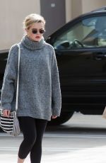 REESE WITHERSPOON and AVA PHILLIPPE Out in Los Angeles 10/29/2017
