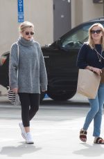 REESE WITHERSPOON and AVA PHILLIPPE Out in Los Angeles 10/29/2017