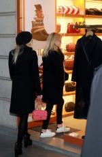REESE WITHERSPOON and AVA PHILLIPPE Out Shopping in Paris 11/22/2017