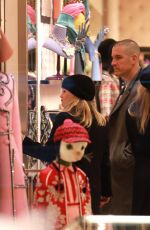 REESE WITHERSPOON and AVA PHILLIPPE Out Shopping in Paris 11/22/2017