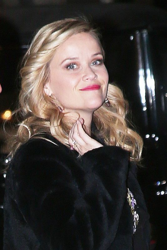 REESE WITHERSPOON at Le Bal Des Debutantes in Paris 11/25/2017