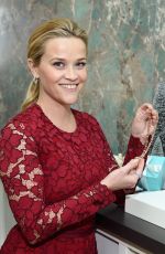 REESE WITHERSPOON at Tiffany & Co Holiday Breakfast in New York 11/29/2017
