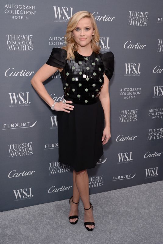 REESE WITHERSPOON at Wall Street Journal Magazine 2017 Innovator Awards in New York 11/01/2017