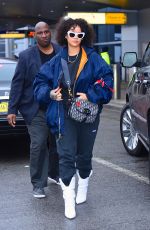 RIHANNA at JFK Airport in New York 11/05/2017