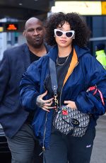 RIHANNA at JFK Airport in New York 11/05/2017