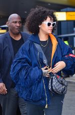 RIHANNA at JFK Airport in New York 11/05/2017