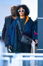 RIHANNA at JFK Airport in New York 11/05/2017