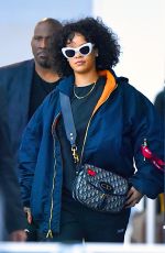 RIHANNA at JFK Airport in New York 11/05/2017