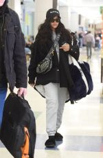 RIHANNA at JFK Airport in New York 11/27/2017