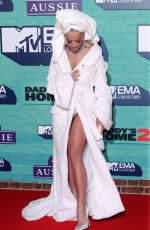 RITA ORA at 2017 MTV Europe Music Awards in London 11/12/2017