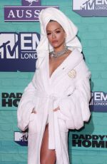 RITA ORA at 2017 MTV Europe Music Awards in London 11/12/2017