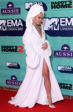 RITA ORA at 2017 MTV Europe Music Awards in London 11/12/2017