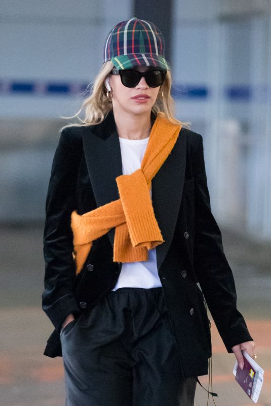 RITA ORA at Airport in Melbourne 11/18/2017