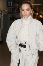 RITA ORA at Euston Station in London 11/10/2017