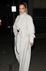 RITA ORA at Euston Station in London 11/10/2017