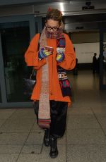RITA ORA at Heathrow Airport in London 11/04/2017