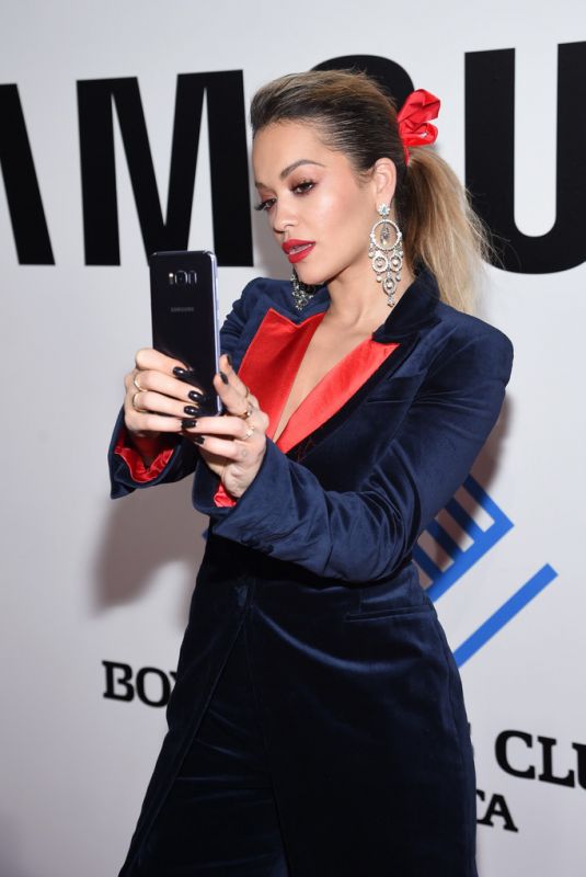 RITA ORA at Samsung Annual Charity Gala 2017 in New York 11/02/2017