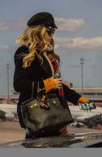 RITA ORA at Tegel Airport in Berlin 11/16/2017