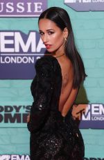 RITA PEREIRA at 2017 MTV Europe Music Awards in London 11/12/2017