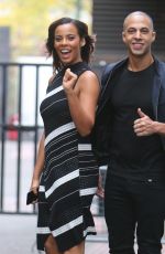 ROCHELLE HUMES at ITV Studio in London 11/14/2017
