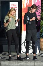 ROMEE STRIJD and Laurens Van Leeuwen Heading to a Gym in Los Angeles 11/06/2017