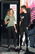 ROMEE STRIJD and Laurens Van Leeuwen Heading to a Gym in Los Angeles 11/06/2017