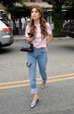 ROMEE STRIJD and NEGIN MIRSALEHI Leaves Ivy in West Hollywood 11/02/2017