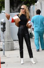 ROMEE STRIJD Out and About in West Hollywood 11/02/2017