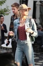 ROMEE STRIJD Out for Lunch at Zinque Cafe in West Hollywood 11/01/2017