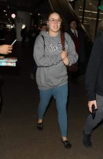 RONDA ROUSEY at LAX Airport in Los Angeles 11/07/2017