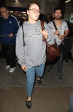 RONDA ROUSEY at LAX Airport in Los Angeles 11/07/2017