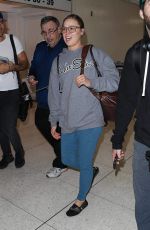 RONDA ROUSEY at LAX Airport in Los Angeles 11/07/2017