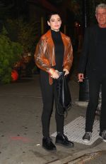 ROSE MCGOWAN Out for Dinner at Locanda Verde in New York 11/02/2017
