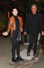ROSE MCGOWAN Out for Dinner at Locanda Verde in New York 11/02/2017