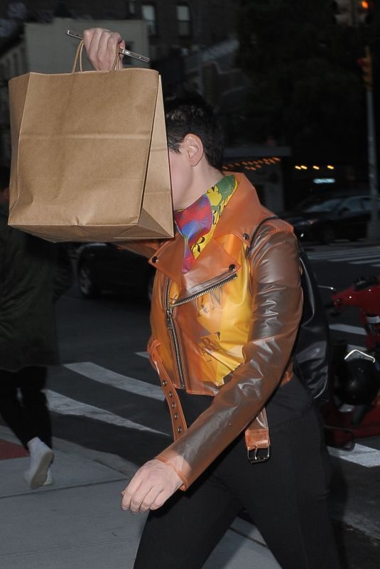 ROSE MCGOWAN Out Shopping in New York 10/31/2017