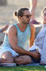 ROSIE JONES on the Beaches in Santa Monica 11/18/2017