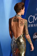 RUBY ROSE at 51st Annual CMA Awards in Nashville 11/08/2017
