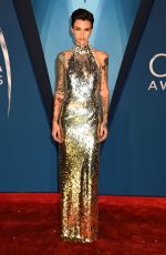 RUBY ROSE at 51st Annual CMA Awards in Nashville 11/08/2017