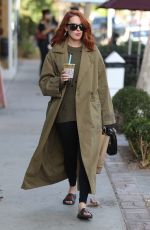 RUMER WILLIS Out and About in West Hollywood 11/17/2017