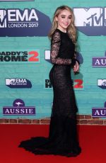 SABRINA CARPENTER at 2017 MTV Europe Music Awards in London 11/12/2017