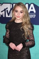 SABRINA CARPENTER at 2017 MTV Europe Music Awards in London 11/12/2017