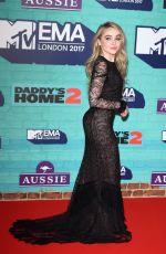 SABRINA CARPENTER at 2017 MTV Europe Music Awards in London 11/12/2017