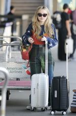 SABRINA CARPENTER at LAX Airport in Los Angeles 11/08/2017