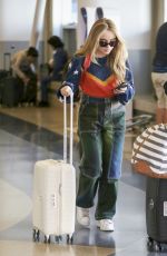 SABRINA CARPENTER at LAX Airport in Los Angeles 11/08/2017