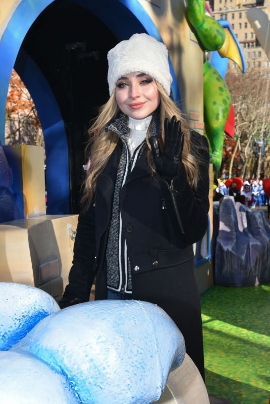 SABRINA CARPENTER at Macy’s Thanksgiving Day Parade in New York 11/23/2017