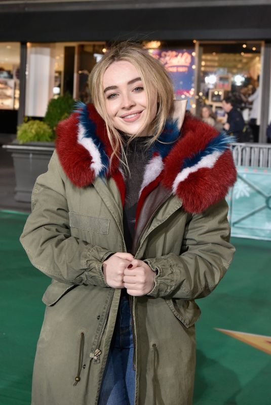 SABRINA CARPENTER at Macy’s Thanksgiving Day Parade Rehearsals in New York 11/21/2017