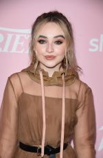 SABRINA CARPENTER at Variety Hitmakers Awards in Los Angeles 11/18/2017