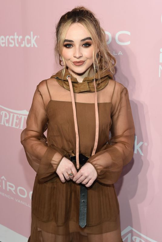 SABRINA CARPENTER at Variety Hitmakers Awards in Los Angeles 11/18/2017