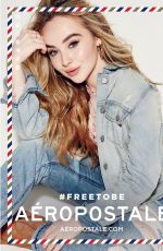 SABRINA CARPENTER for Aeropostale, Winter 2017